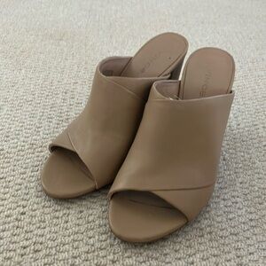 Vince Women's Tan Mules